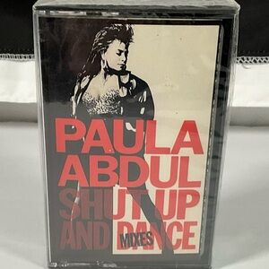 Paula Abdul - Shut Up And Dance Mixes Cassette Tape (Virgin 91362-4) Sealed